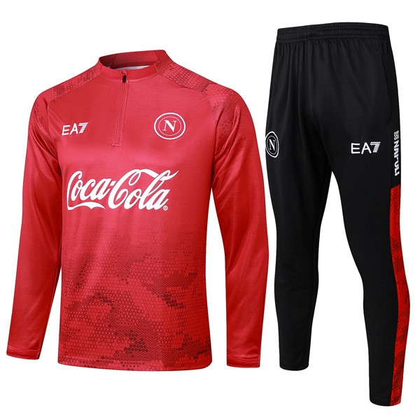 Sudadera De Training Napoli 2024-2025 Rojo